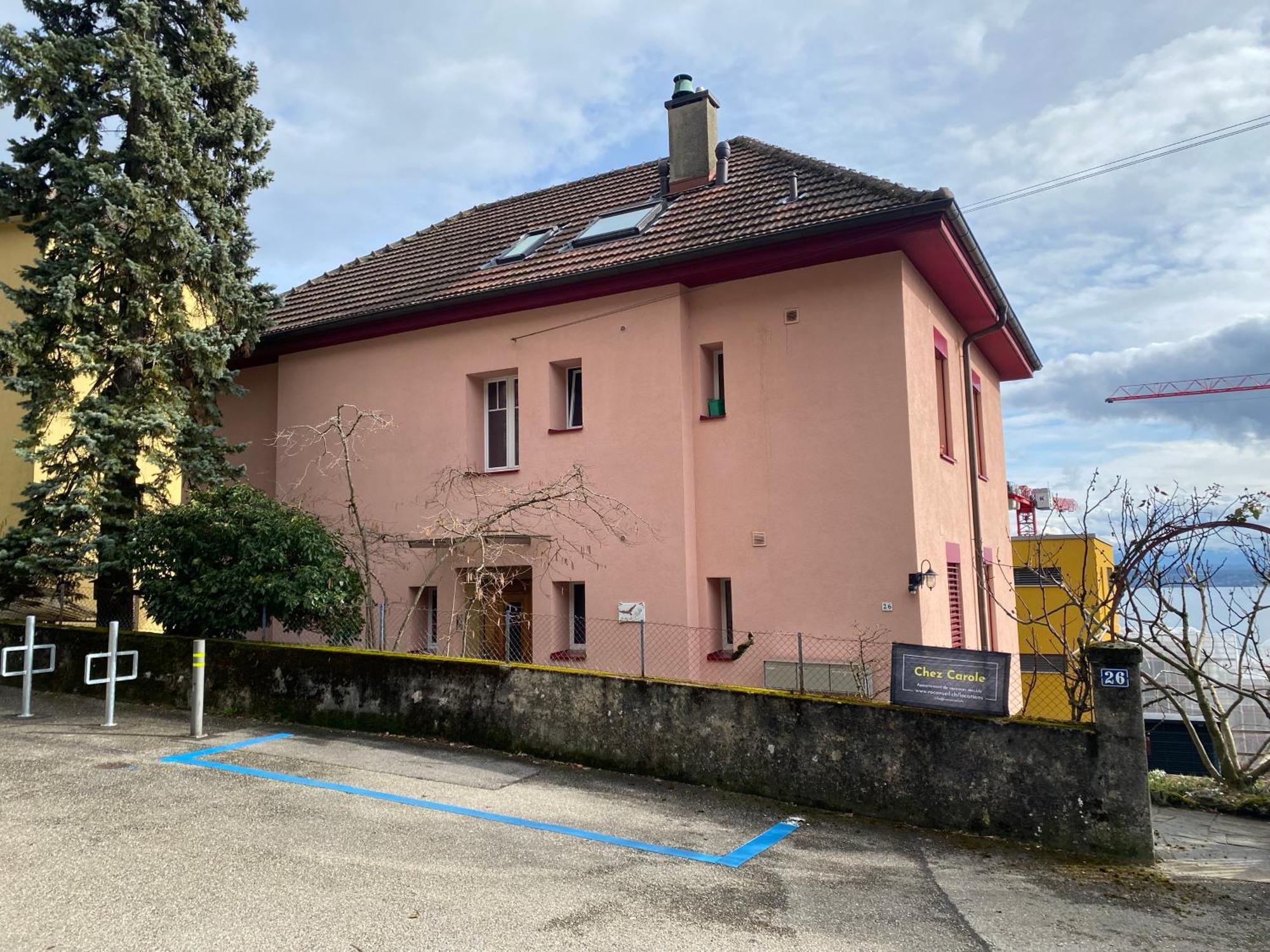 Chez Carole Διαμέρισμα Neuchâtel Εξωτερικό φωτογραφία